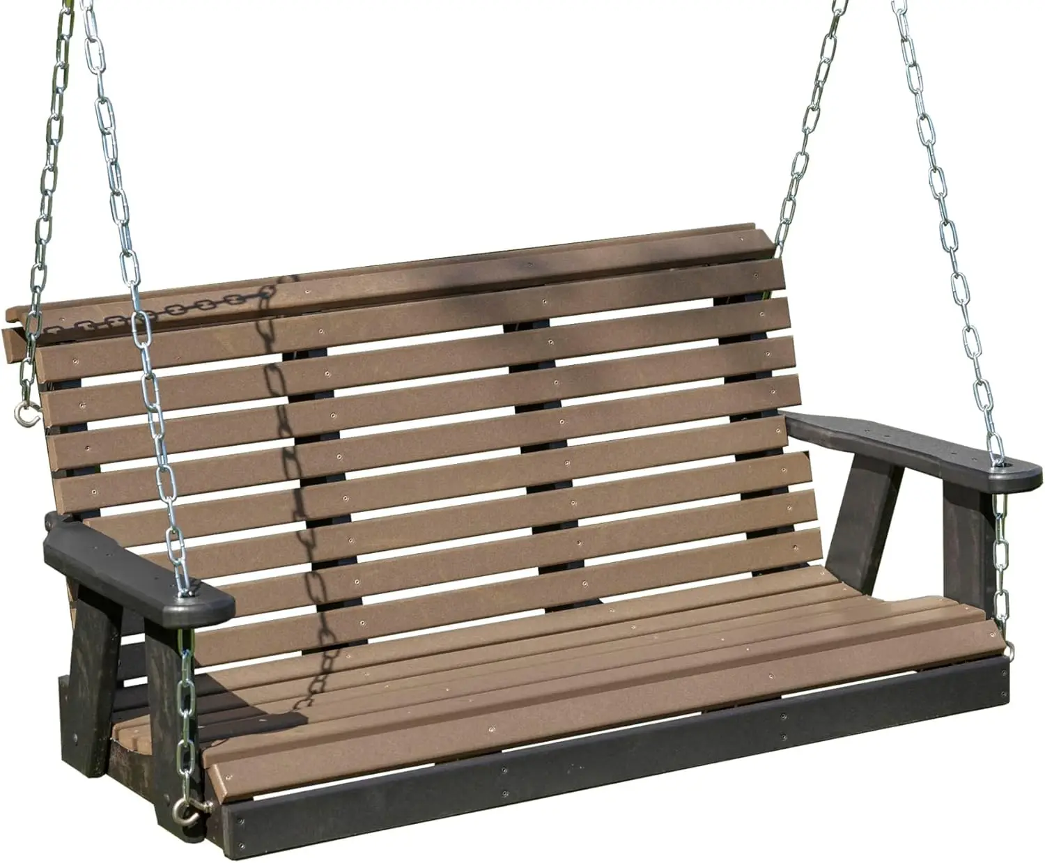 5FT Porch Swing with Signature Rollback Design, Durable HDPE, Stainless Steel Hardware, 1000 lbs
5FT Porch Swing with Signature Rollback Design, Durable HDPE, Stainless Steel Hardware, 1000 lbs