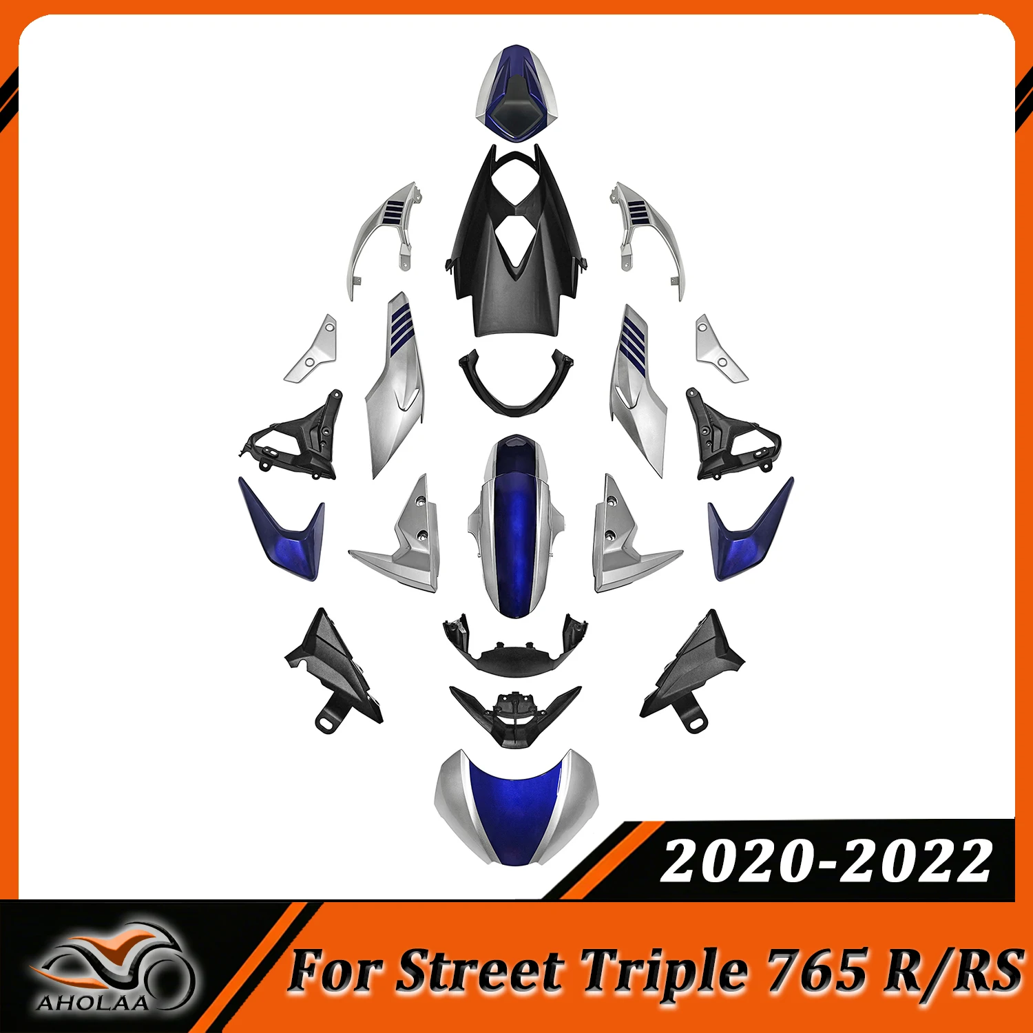 For Triumph Street Triple 765 R RS 2020-2022 Full Fairing Kits Injection Bodywork Cowl Shell Panel Covers 21 Pieces
For Triumph Street Triple 765 R RS 2020-2022 Full Fairing Kits Injection Bodywork Cowl Shell Panel Covers 21 Pieces
