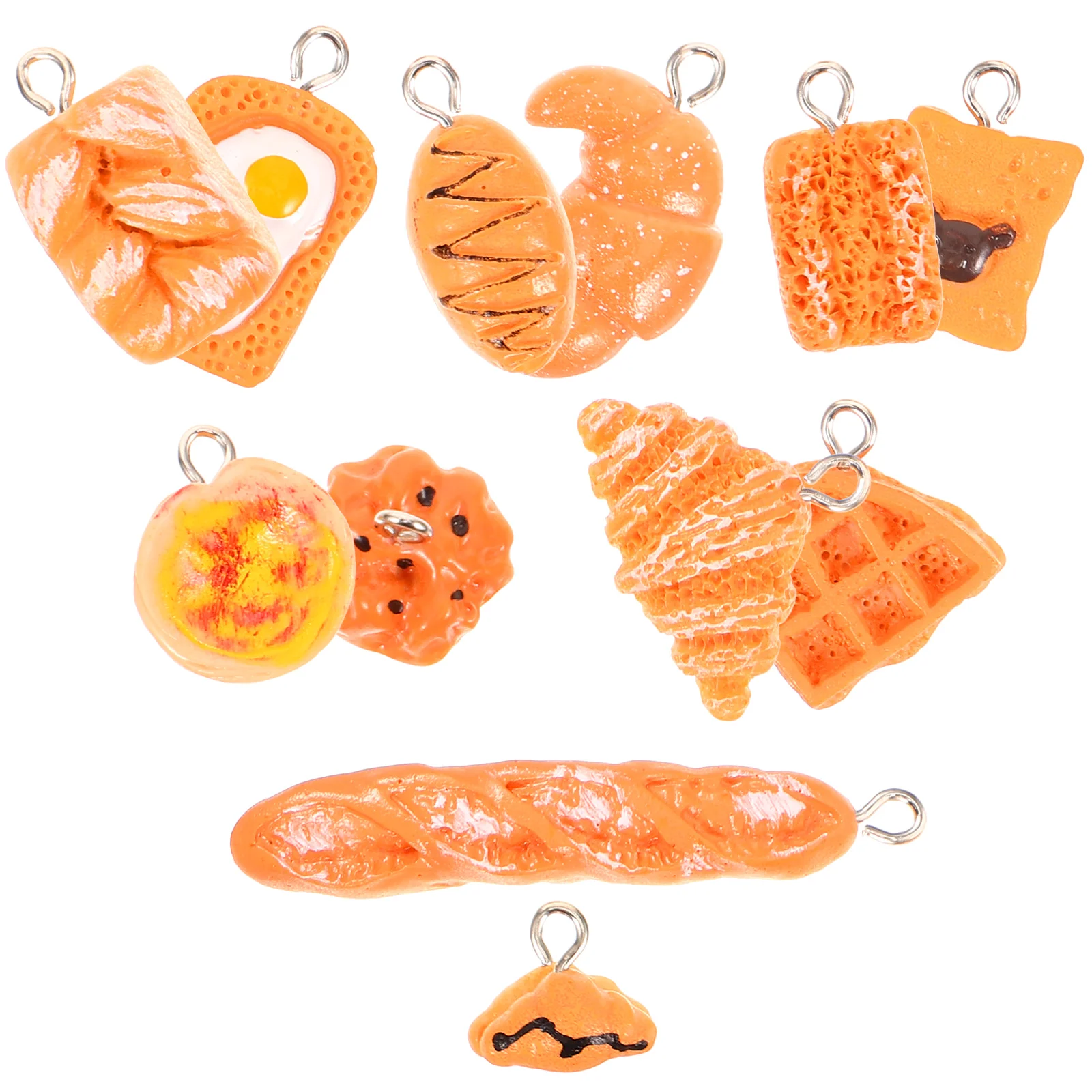 12 Pcs Resin Simulation Food Play Keychain Bracelet Charms Girly for Jewelry Making Kawaii Pendants
12 Pcs Resin Simulation Food Play Keychain Bracelet Charms Girly for Jewelry Making Kawaii Pendants