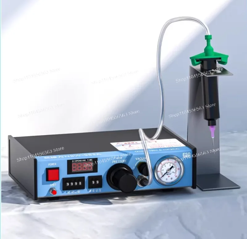 Professional digital automatic glue dispenser 983D injection device liquid controller
Professional digital automatic glue dispenser 983D injection device liquid controller