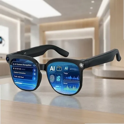 AI Smart Glasses Remote Control Touch Camera, Voice Assistant Music Bluetooth Sunglasses, Translator Recording
AI Smart Glasses Remote Control Touch Camera, Voice Assistant Music Bluetooth Sunglasses, Translator Recording