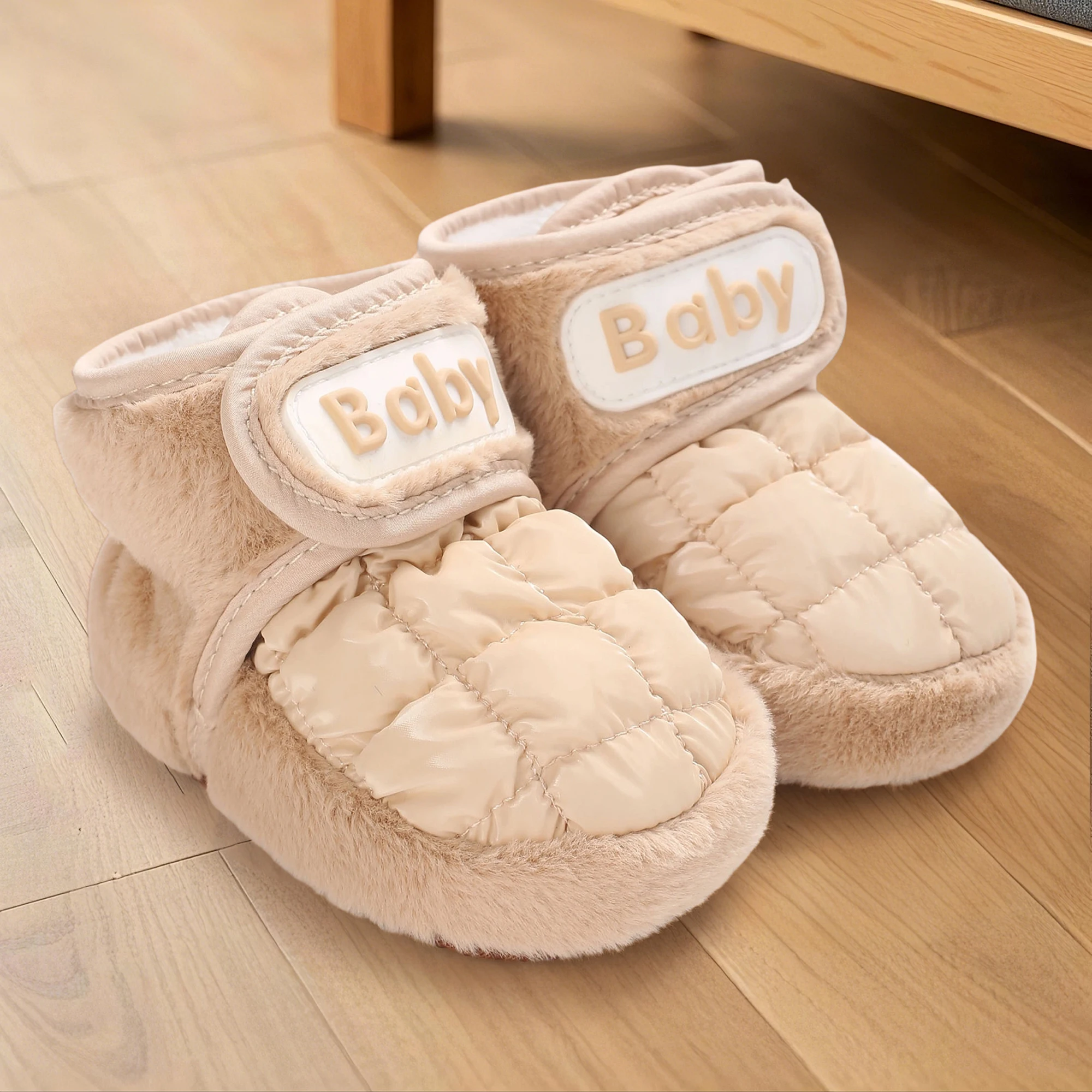 Warm and Cozy Baby Winter Boots Soft Sole Non-Slip First Walking Shoes for Toddler Girls and Boys Cute Infant Shoes
Warm and Cozy Baby Winter Boots Soft Sole Non-Slip First Walking Shoes for Toddler Girls and Boys Cute Infant Shoes