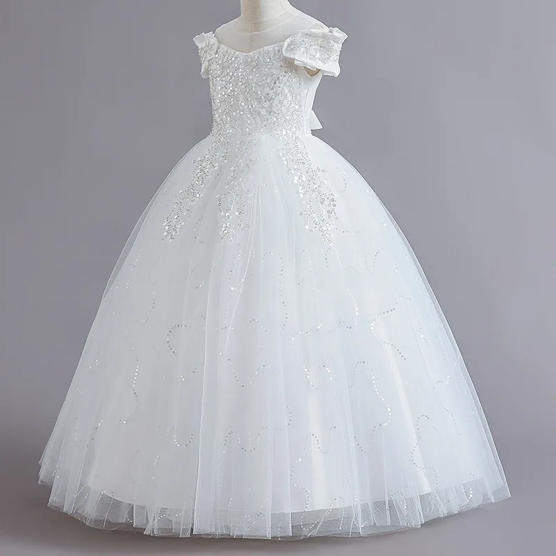 Children's Dresses Flower Girl Dress Wedding Girl's Ceremonial Dress Elegant Party Dresses For Girls Baptismal Vestidois Dress
Children's Dresses Flower Girl Dress Wedding Girl's Ceremonial Dress Elegant Party Dresses For Girls Baptismal Vestidois Dress