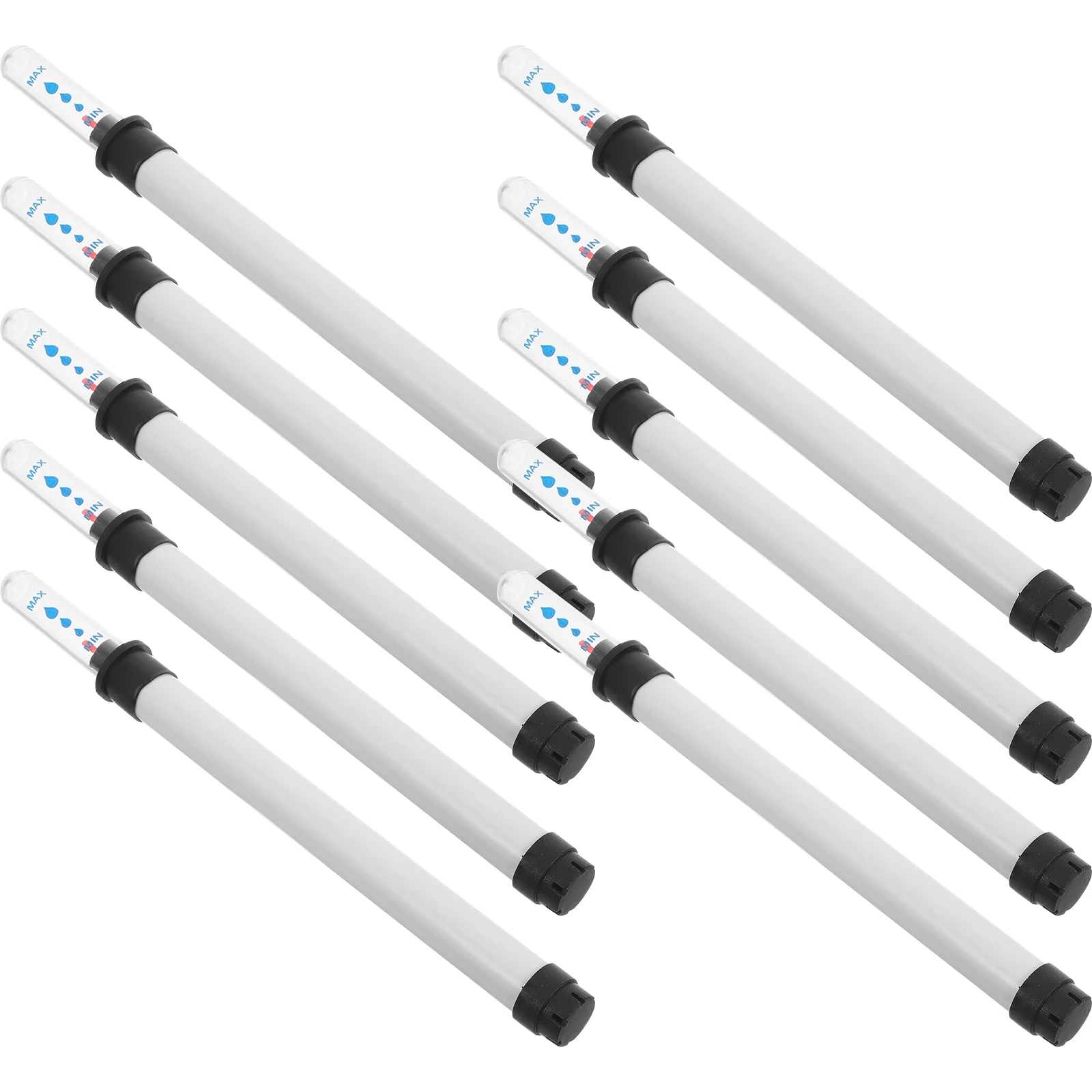 10 pcs Water Level Indicator for Plants Accurate Measurement Soil Moisture Probe Flower Pot Meter Garden Monitor
10 pcs Water Level Indicator for Plants Accurate Measurement Soil Moisture Probe Flower Pot Meter Garden Monitor