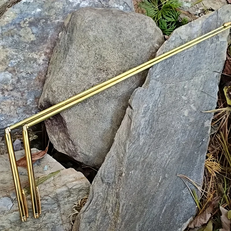 2PCS Dowsing Rods, Retractable Divining Rods, Portable Pen Shape L Rods, for Ghost Hunting Tools, Divining Water, Treasure