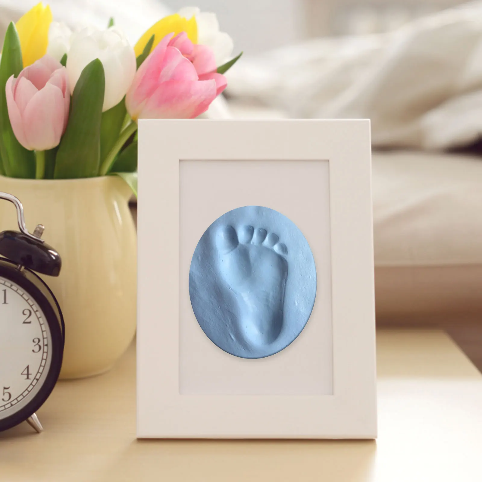 4 pcs Baby Hand Foot Print Mold Kit Newborn Keepsake Plaster Casting Ornament Gift for Baby Shower Birthday Decoration Handprint
4 pcs Baby Hand Foot Print Mold Kit Newborn Keepsake Plaster Casting Ornament Gift for Baby Shower Birthday Decoration Handprint
