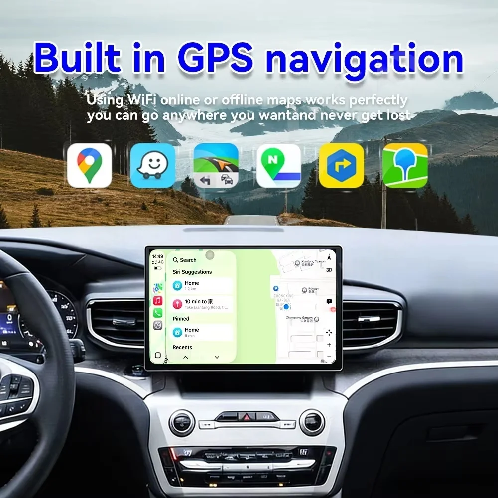 12,5-дюймовый сенсорный экран Android 14.0 для Ford Explorer 2021-2025 с GPS-навигацией, Carplay, мультимедийным плеером и беспроводным радио
12,5-дюймовый сенсорный экран Android 14.0 для Ford Explorer 2021-2025 с GPS-навигацией, Carplay, мультимедийным плеером и беспроводным радио