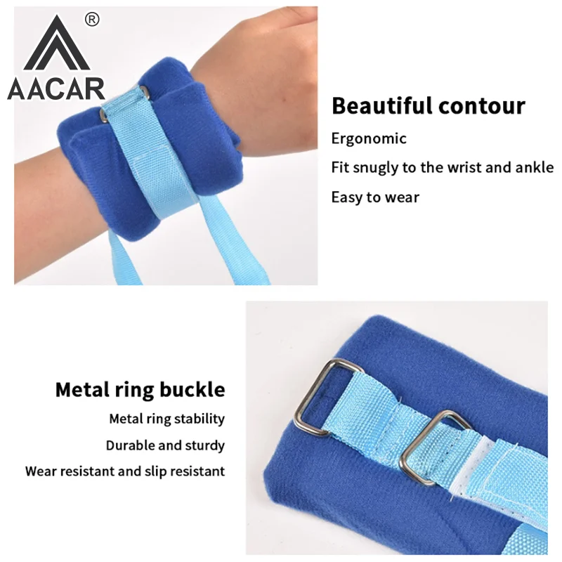 1Pc Limbs Restraint Strap Patients Hands And Feet Limb Fixed Strap Belt Bedrail Elderly Patient Ankle Safety Rails Quick-release
1Pc Limbs Restraint Strap Patients Hands And Feet Limb Fixed Strap Belt Bedrail Elderly Patient Ankle Safety Rails Quick-release