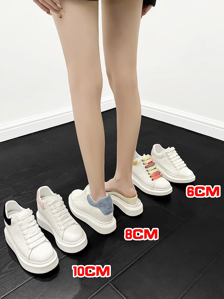 10cm Elevator Shoes Women Height Increasing Shoes 6cm Chunky Platfrom Sneakers Female Inner Heel Shoes Genuine Leather 8cm
10cm Elevator Shoes Women Height Increasing Shoes 6cm Chunky Platfrom Sneakers Female Inner Heel Shoes Genuine Leather 8cm