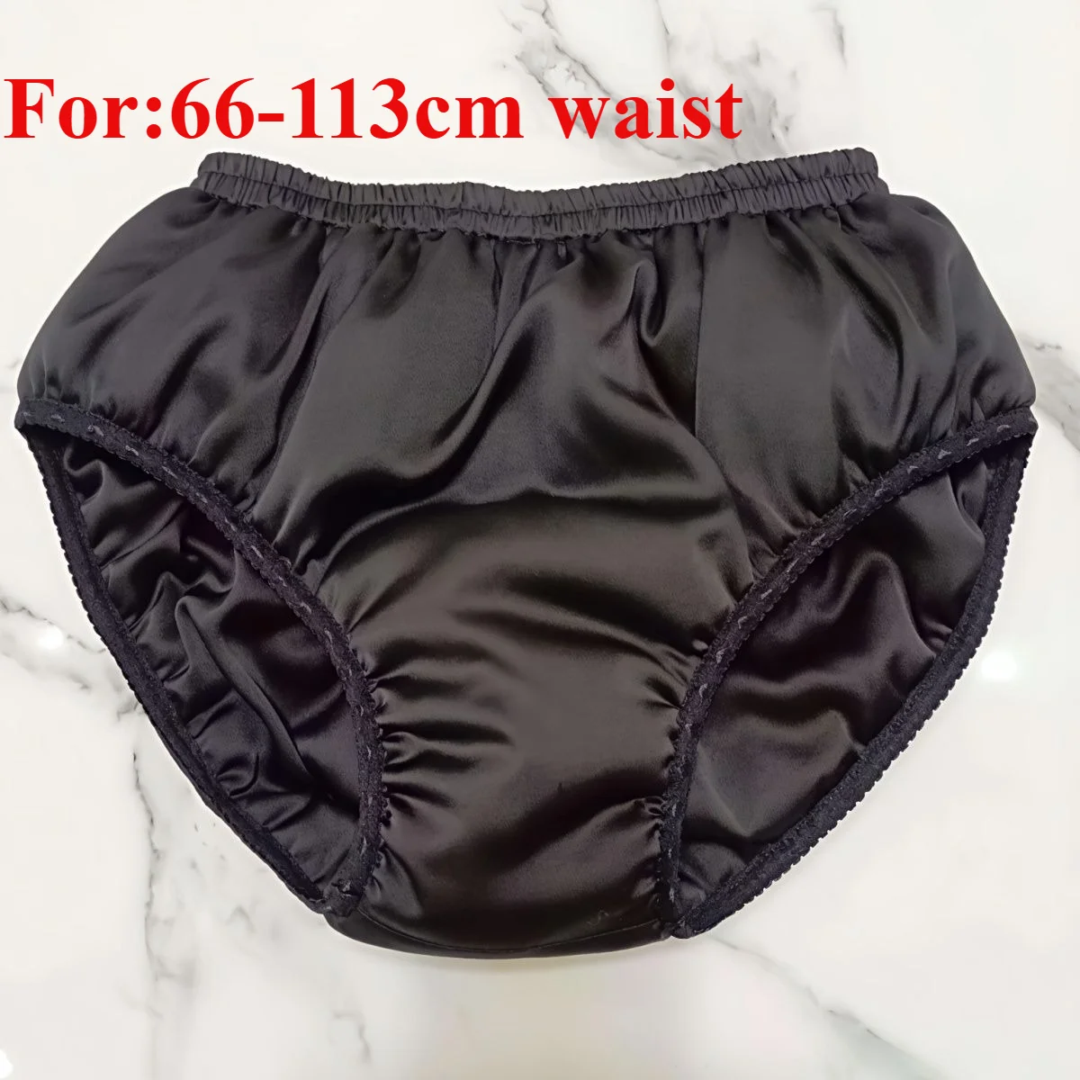 Men's Women Imitation Silk Underwear Autumn Winter Glossy Panty Thin Cotton Satin Lingerie Panties Plus Size Underwear Briefs
Men's Women Imitation Silk Underwear Autumn Winter Glossy Panty Thin Cotton Satin Lingerie Panties Plus Size Underwear Briefs