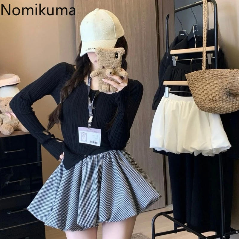 Korean Skirts Women Clothing Fashion Sweet Jupe High Waist A-line Loose Saia 2025 Faldas Mujer De Moda Casual Plaid Mini Skirt
Korean Skirts Women Clothing Fashion Sweet Jupe High Waist A-line Loose Saia 2025 Faldas Mujer De Moda Casual Plaid Mini Skirt