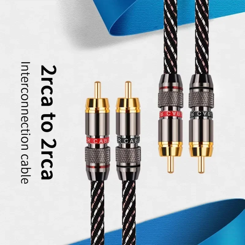 2RCA To 2RCA Male Interconnect Speakers RCA Cable HIFI High-performance Premium Audio Cord Amplifier TV 0.M 1mM 2M 3M
2RCA To 2RCA Male Interconnect Speakers RCA Cable HIFI High-performance Premium Audio Cord Amplifier TV 0.M 1mM 2M 3M