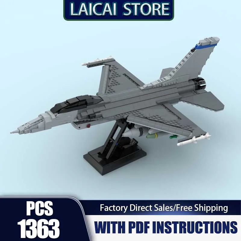 Aerial Fighter Model Moc Building Blocks F-16 Viper Block 50 Model Technology Bricks DIY Assembly Toys Construstion Holiday Gift
Aerial Fighter Model Moc Building Blocks F-16 Viper Block 50 Model Technology Bricks DIY Assembly Toys Construstion Holiday Gift