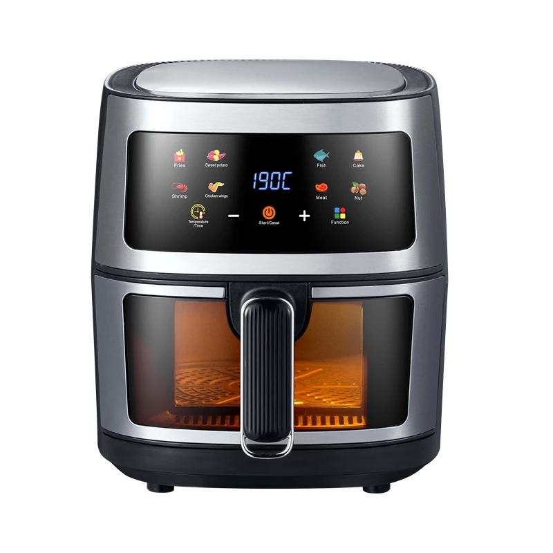 2026 New Model Multi-functional2023 New Style Electric Air Fryer Oven 4.5L Square PFA 6L 8L LCD Display Household Commercial Use
2026 New Model Multi-functional2023 New Style Electric Air Fryer Oven 4.5L Square PFA 6L 8L LCD Display Household Commercial Use