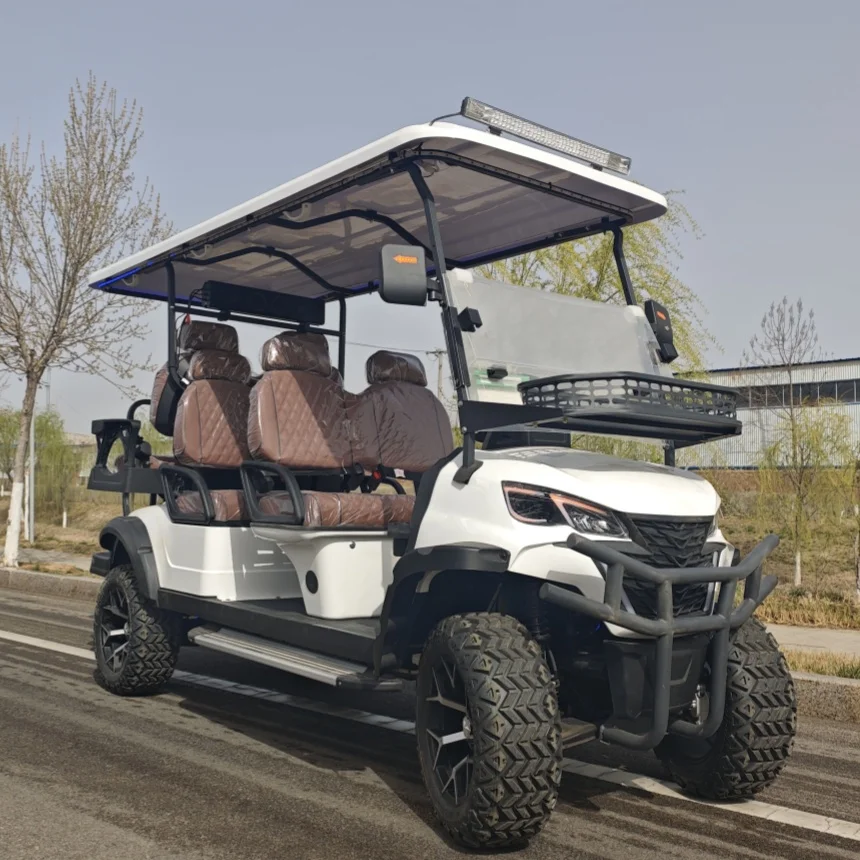 Street Legal 72V Lithium Battery Golf Cart Electric 2 4 6 Seater Golf Buggy Off-Road Golf Cart 14-Inch Off-Road Tires Disc Brake
Street Legal 72V Lithium Battery Golf Cart Electric 2 4 6 Seater Golf Buggy Off-Road Golf Cart 14-Inch Off-Road Tires Disc Brake
