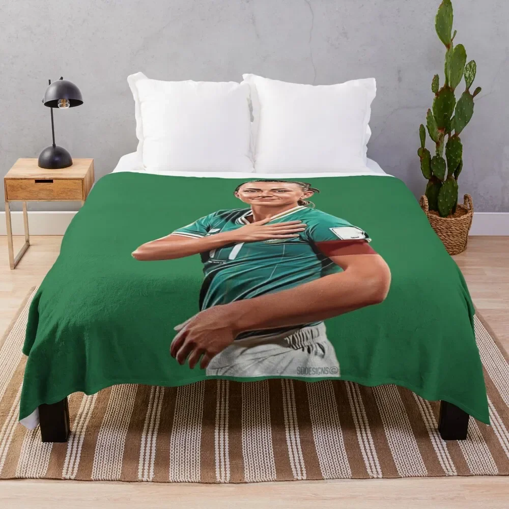 Ireland’s Captain Katie McCabe Throw Blanket Easy Care Comfortable Blanket for Couch
Ireland’s Captain Katie McCabe Throw Blanket Easy Care Comfortable Blanket for Couch