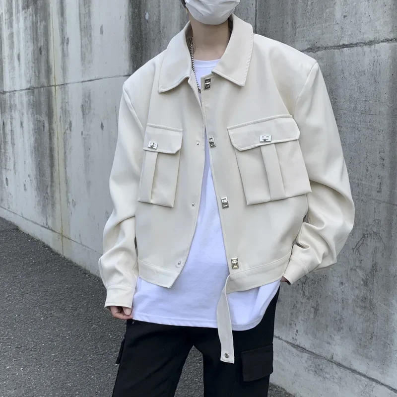Mens Jacket Spring 2024 Modern Fit Motorcycle Jacket with High Quality Fashion Deisigner Solid Colors Shoulder Pads for Men
Mens Jacket Spring 2024 Modern Fit Motorcycle Jacket with High Quality Fashion Deisigner Solid Colors Shoulder Pads for Men
