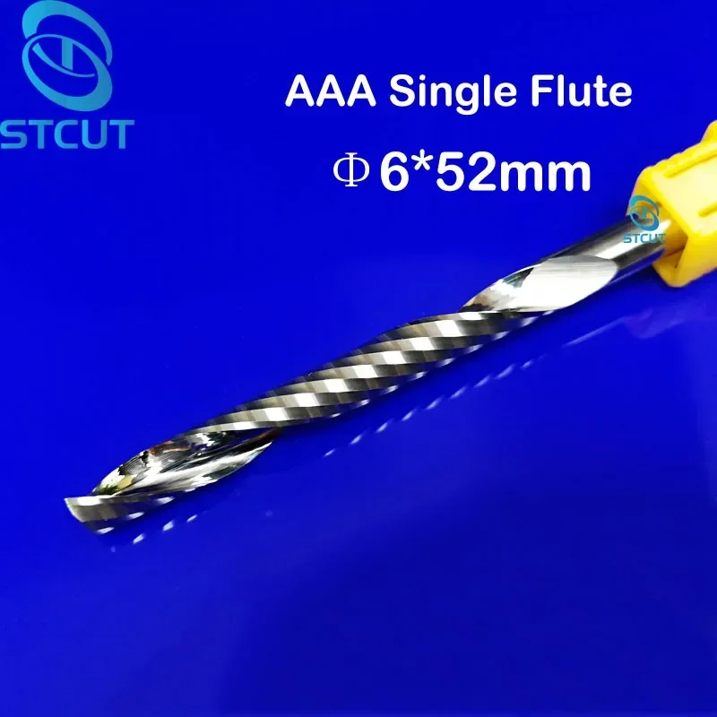 2pcs 6*52mm Tungsten Carbide Single Flute Milling Cutter 6mm, CNC Mill Bit Wood Router End Mills Set, Tools Acrylic woodworking
2pcs 6*52mm Tungsten Carbide Single Flute Milling Cutter 6mm, CNC Mill Bit Wood Router End Mills Set, Tools Acrylic woodworking