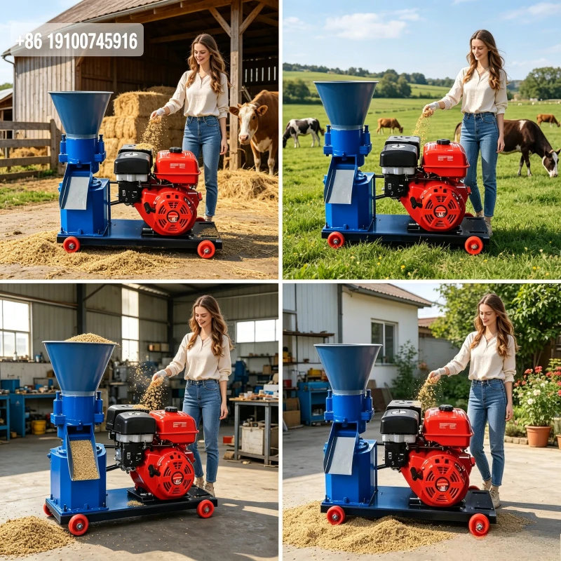 2026Hot HZG26 Pellet Mill – Dry & Wet Grain Pelletizer for Chicken, Duck, Goose, Pig, Cattle & Sheep Feed Production
2026Hot HZG26 Pellet Mill – Dry & Wet Grain Pelletizer for Chicken, Duck, Goose, Pig, Cattle & Sheep Feed Production