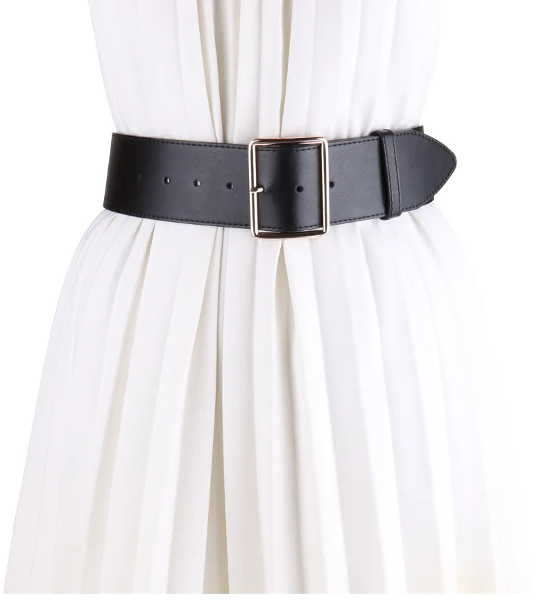 Ladies Wide Decorative Waist Cummerbund Elastic Cincher Belt for Coat Dress Suit Sweater
Ladies Wide Decorative Waist Cummerbund Elastic Cincher Belt for Coat Dress Suit Sweater