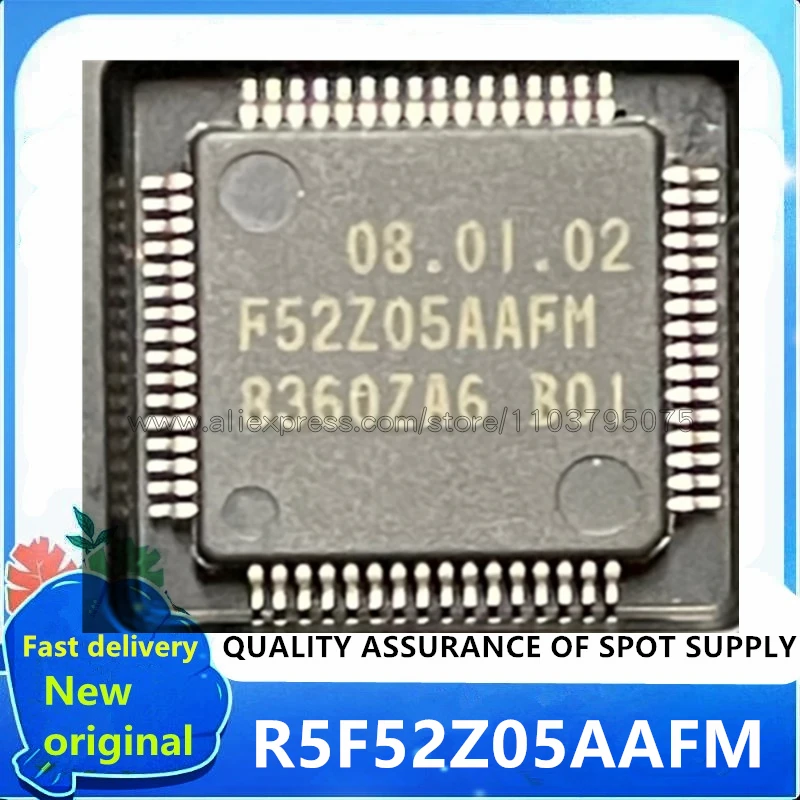 1PCS/LOT F52Z05 R5F52Z05AAFM F52Z05AAFM QFP-64 100% New original In stock Ships Fast
1PCS/LOT F52Z05 R5F52Z05AAFM F52Z05AAFM QFP-64 100% New original In stock Ships Fast
