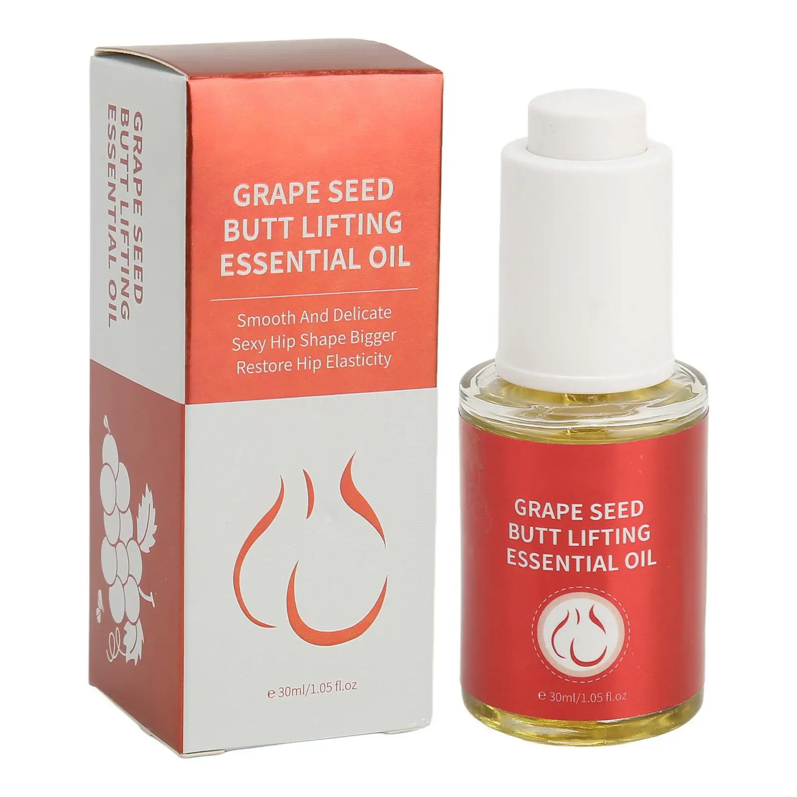 Hip Lifting Oil for Skin Butt Enhancement 30ml for daily Use Natural Firming Serum
Hip Lifting Oil for Skin Butt Enhancement 30ml for daily Use Natural Firming Serum