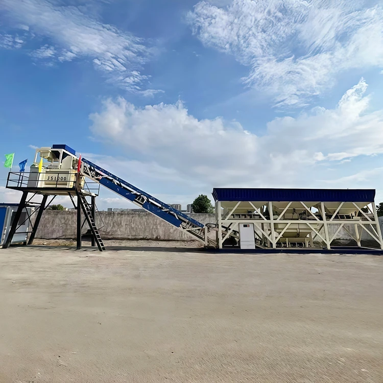 Large Scale 60m3/H Construction Machinery Integrated Foundation Free Concrete Mixing Plant
Large Scale 60m3/H Construction Machinery Integrated Foundation Free Concrete Mixing Plant