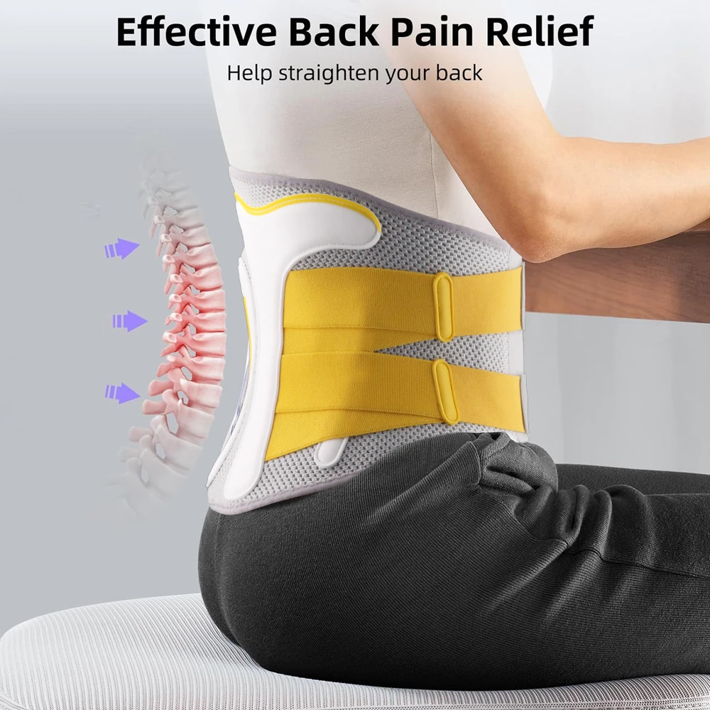 Back Brace for Lower Back Pain, Breathable Design with Lumbar Support Belt, Back Support Brace, Immediate Relief From Sciatica
Back Brace for Lower Back Pain, Breathable Design with Lumbar Support Belt, Back Support Brace, Immediate Relief From Sciatica