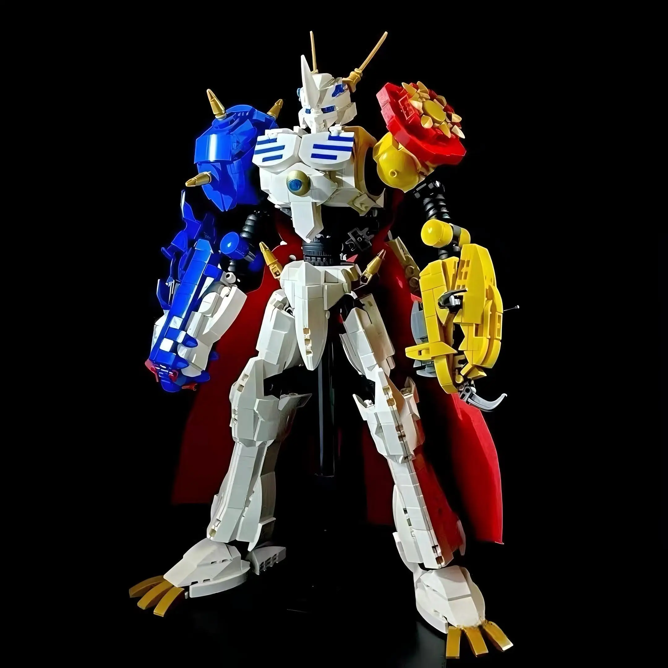 MOC аниме фигурка строительные блоки модель детские игрушки Digimon Omegamon фигурка собрать кирпичи игрушки для детей
MOC аниме фигурка строительные блоки модель детские игрушки Digimon Omegamon фигурка собрать кирпичи игрушки для детей