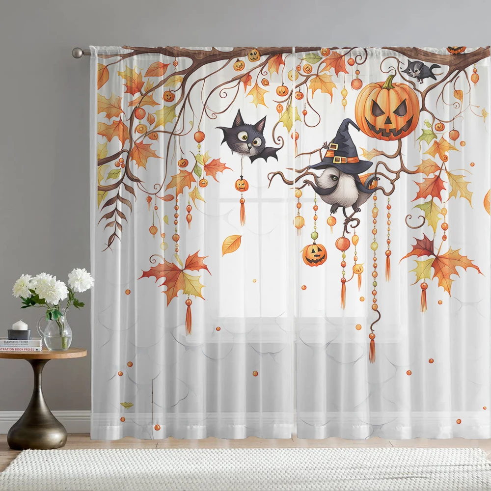 2PCS Home decoration printed window screens, pumpkin cats, with pole bags, suitable for kitchens, cafes, and living rooms
2PCS Home decoration printed window screens, pumpkin cats, with pole bags, suitable for kitchens, cafes, and living rooms