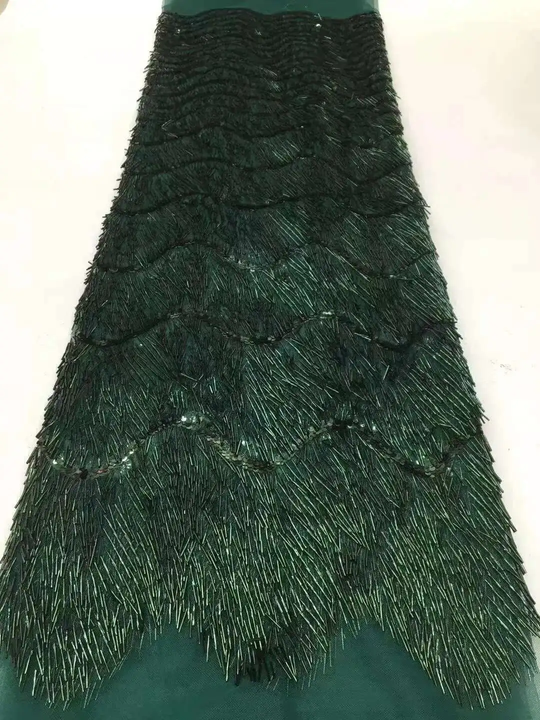 African Beaded Lace Fabric 2025 High Quality Beads Lace Fabric for Wedding Dress Tulle Mesh Sequins Lace Fabric 5 Yards
African Beaded Lace Fabric 2025 High Quality Beads Lace Fabric for Wedding Dress Tulle Mesh Sequins Lace Fabric 5 Yards