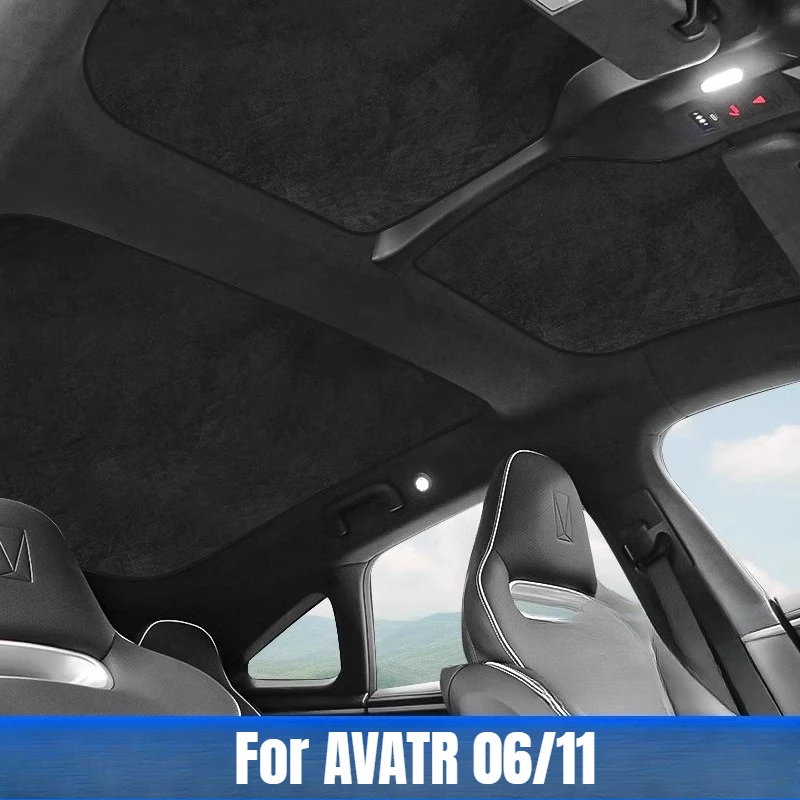 For AVATR 06 11 Car Suede Panoramic Sunroof Sunshade UV Protection Heat Insulation Sun Shield Roof Window Blocker Accessories
For AVATR 06 11 Car Suede Panoramic Sunroof Sunshade UV Protection Heat Insulation Sun Shield Roof Window Blocker Accessories