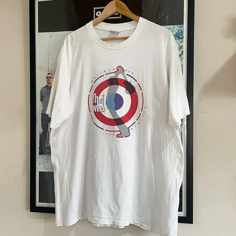 Футболка Who's Band с короткими рукавами в американском стиле хард-рок, винтажная хлопковая футболка с маленьким вырезом в стиле пост-панк
Футболка Who's Band с короткими рукавами в американском стиле хард-рок, винтажная хлопковая футболка с маленьким вырезом в стиле пост-панк