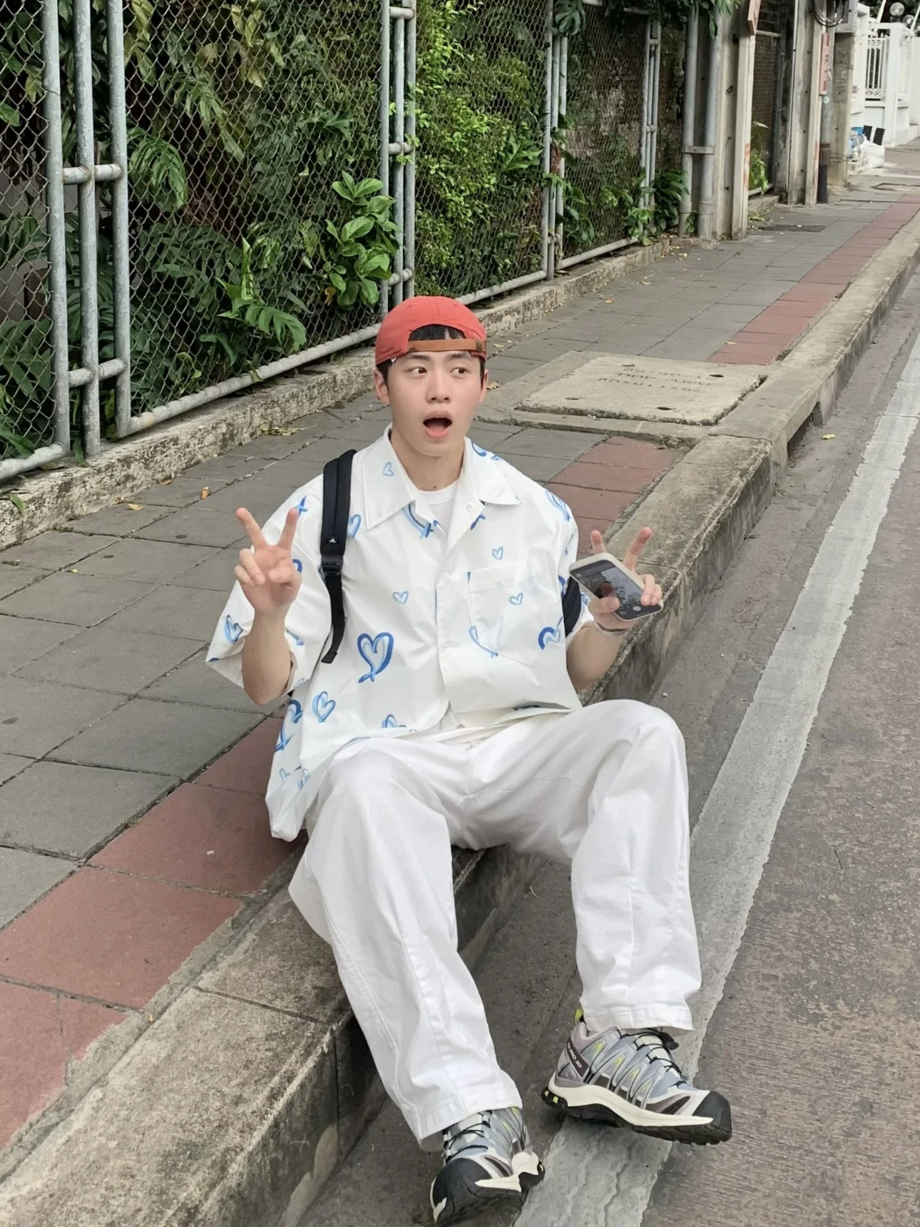 Летний кубинский воротник с сердечком fiti ort Sve Loose Fit Beach Casual irt Мужская мода Универсальный f Sve Пара irt
Летний кубинский воротник с сердечком fiti ort Sve Loose Fit Beach Casual irt Мужская мода Универсальный f Sve Пара irt