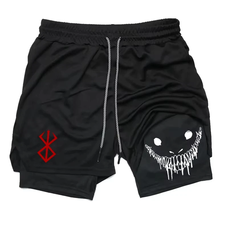Summer New Men's Two-in-one Sports Shorts Gym Running Fast-drying Shorts Casual Double-layer Breathable Shorts Motocross
Summer New Men's Two-in-one Sports Shorts Gym Running Fast-drying Shorts Casual Double-layer Breathable Shorts Motocross