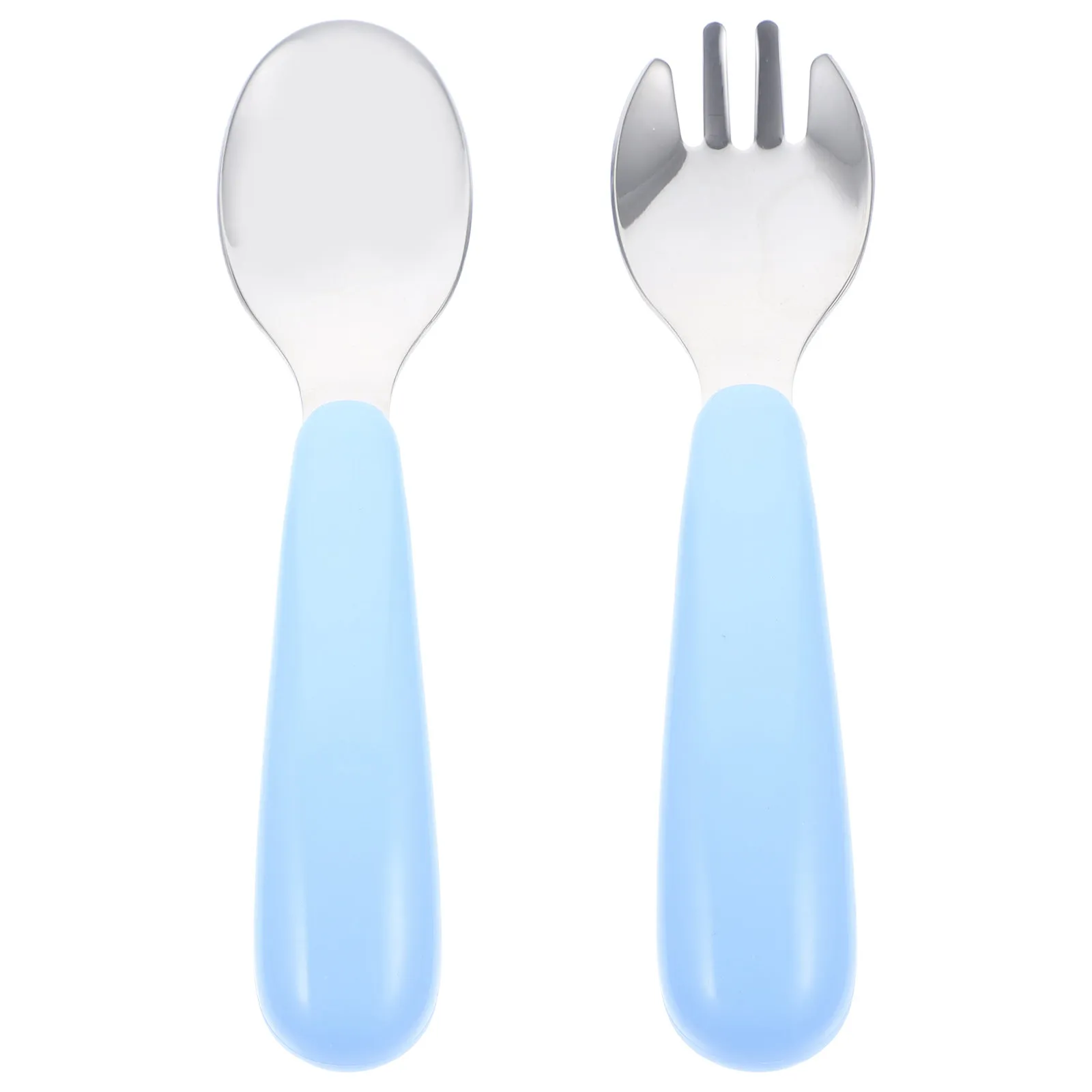 1Set High-Grade Stainless Steel Toddler Fork Spoon Kit Compact Lightweight Children Tableware for Self-Feeding Portable Training
1Set High-Grade Stainless Steel Toddler Fork Spoon Kit Compact Lightweight Children Tableware for Self-Feeding Portable Training
