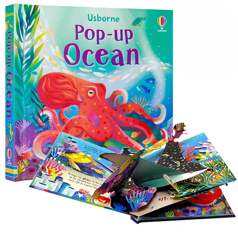 Usborne Up Ocean 3d Flap English Picture Book For Kids Baby Educational Parent-child Interaction Bedtime Reading Books
Usborne Up Ocean 3d Flap English Picture Book For Kids Baby Educational Parent-child Interaction Bedtime Reading Books