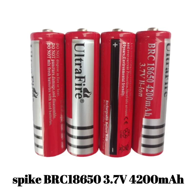 spike 18650 Batterie 3,7V 4200mAh Wiederaufladbare Liionsbatterie Für Led Taschenlampe Torch Batery Litio Batterie Screwdriver
spike 18650 Batterie 3,7V 4200mAh Wiederaufladbare Liionsbatterie Für Led Taschenlampe Torch Batery Litio Batterie Screwdriver