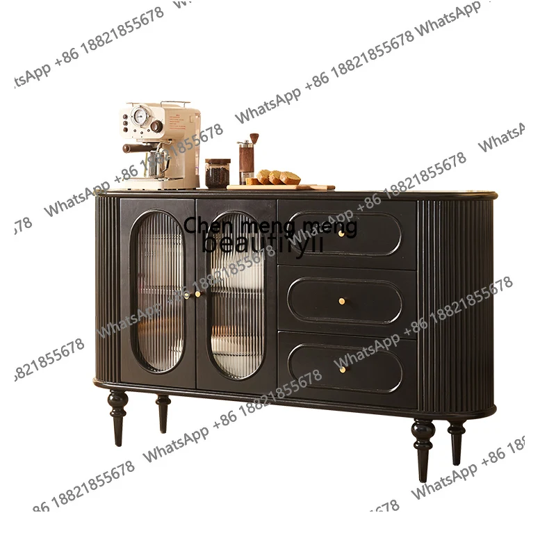 American light luxury solid wood dining side cabinet, antique living room long, drawer cabinet, French Changhong glass locker H
American light luxury solid wood dining side cabinet, antique living room long, drawer cabinet, French Changhong glass locker H