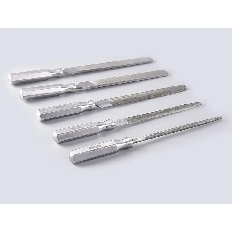 Stainless Steel File Sanding Tool, Multiple Shapes (Flat/Round/Half-Round), High Hardness, Anti-Rust
Stainless Steel File Sanding Tool, Multiple Shapes (Flat/Round/Half-Round), High Hardness, Anti-Rust