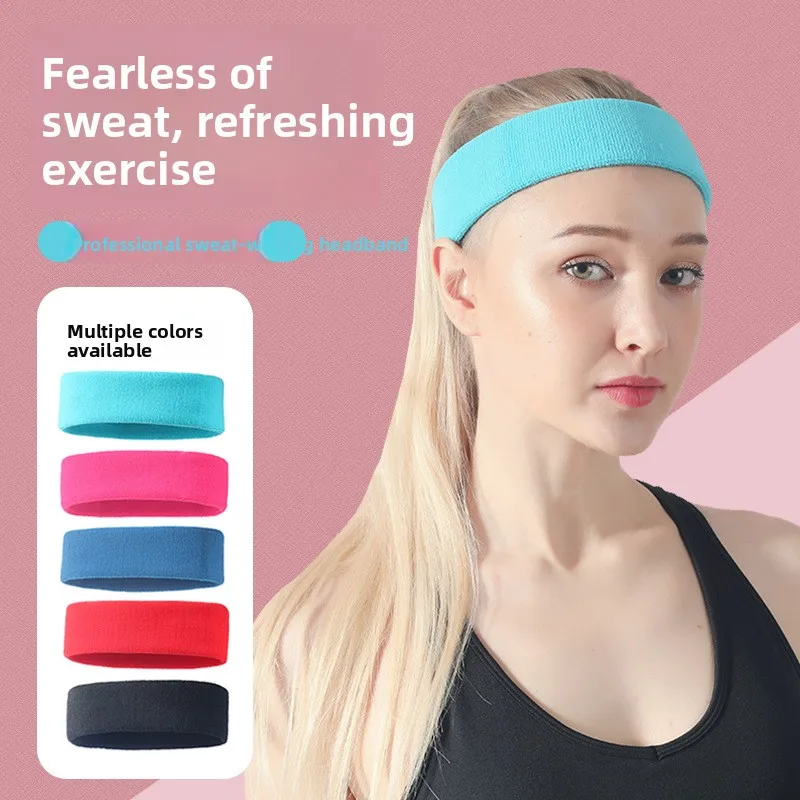 New Sports Antiperspirant Band Elastic Solid Color Widened Sweat-Absorbing Headband Running Sweat-Conducting Headband
New Sports Antiperspirant Band Elastic Solid Color Widened Sweat-Absorbing Headband Running Sweat-Conducting Headband