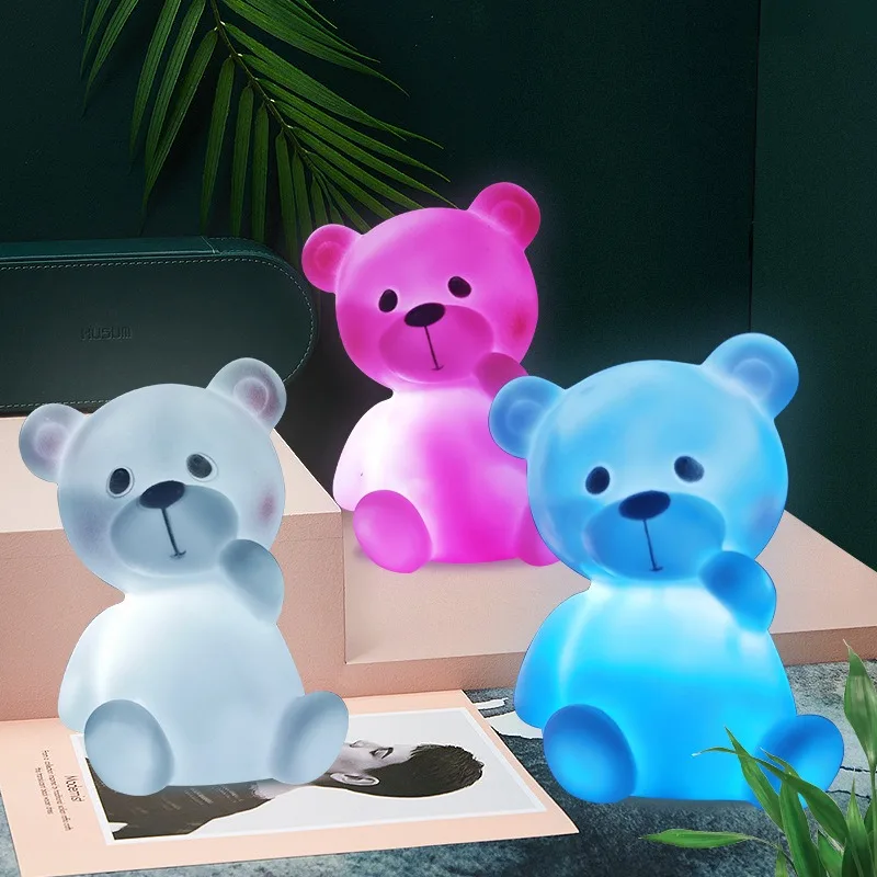 Valentine's Day Confession Small Cartoon Cute Bear Children Bedroom Night Light Child Girl Birthday Gifts Home Decoration
Valentine's Day Confession Small Cartoon Cute Bear Children Bedroom Night Light Child Girl Birthday Gifts Home Decoration