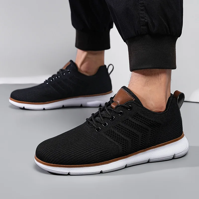 Breathable Men's Sneakers Lightweight Men's Casual Shoes Fashion Outdoor Comfortable Jogging Shoes Hard Wearing Non-slip Loafers
Breathable Men's Sneakers Lightweight Men's Casual Shoes Fashion Outdoor Comfortable Jogging Shoes Hard Wearing Non-slip Loafers