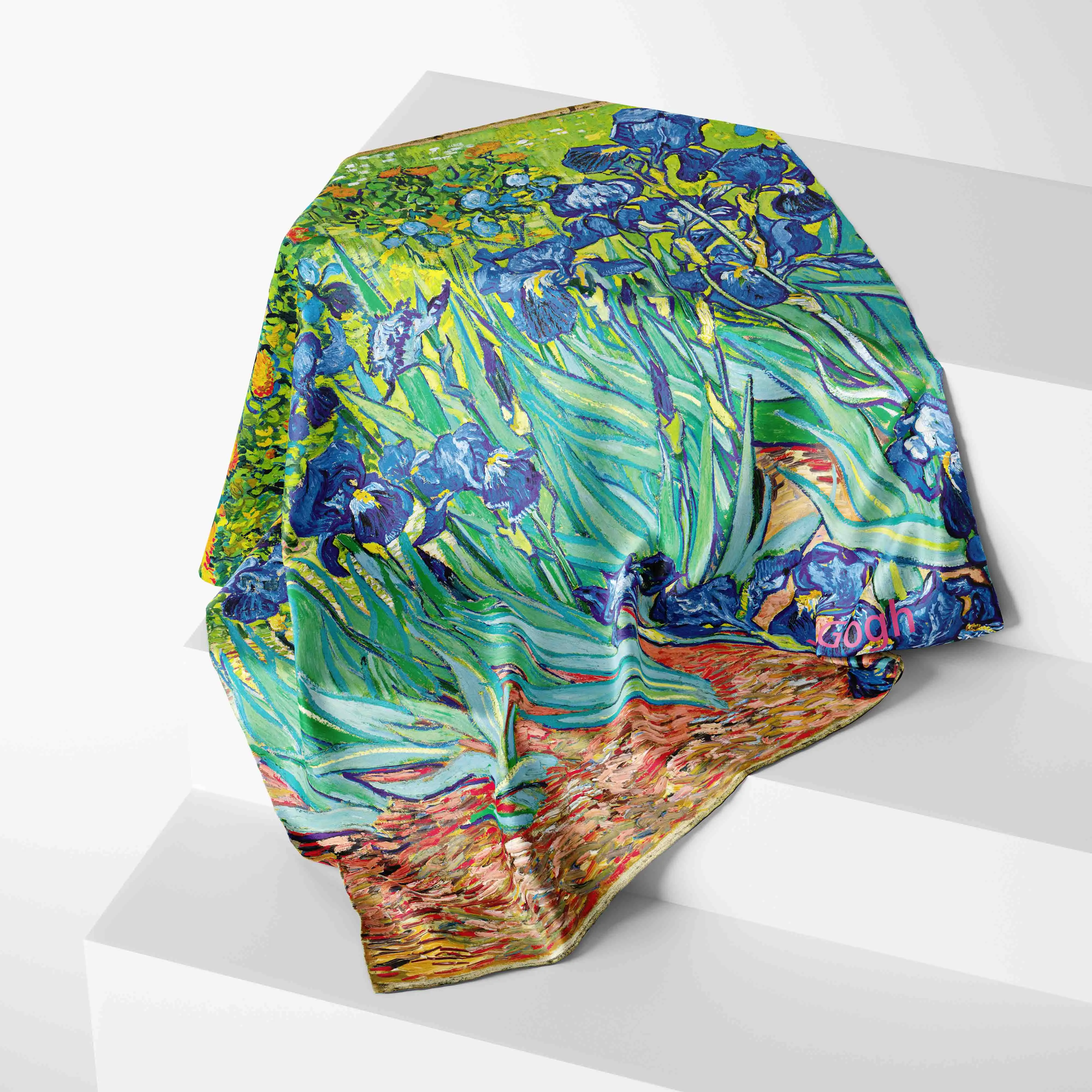 2025 Oil Painting Silk Scarf For Women New Print Female Foulard Scarfs Handle Kerchief Fashion Head Foulard Square Scarves
2025 Oil Painting Silk Scarf For Women New Print Female Foulard Scarfs Handle Kerchief Fashion Head Foulard Square Scarves