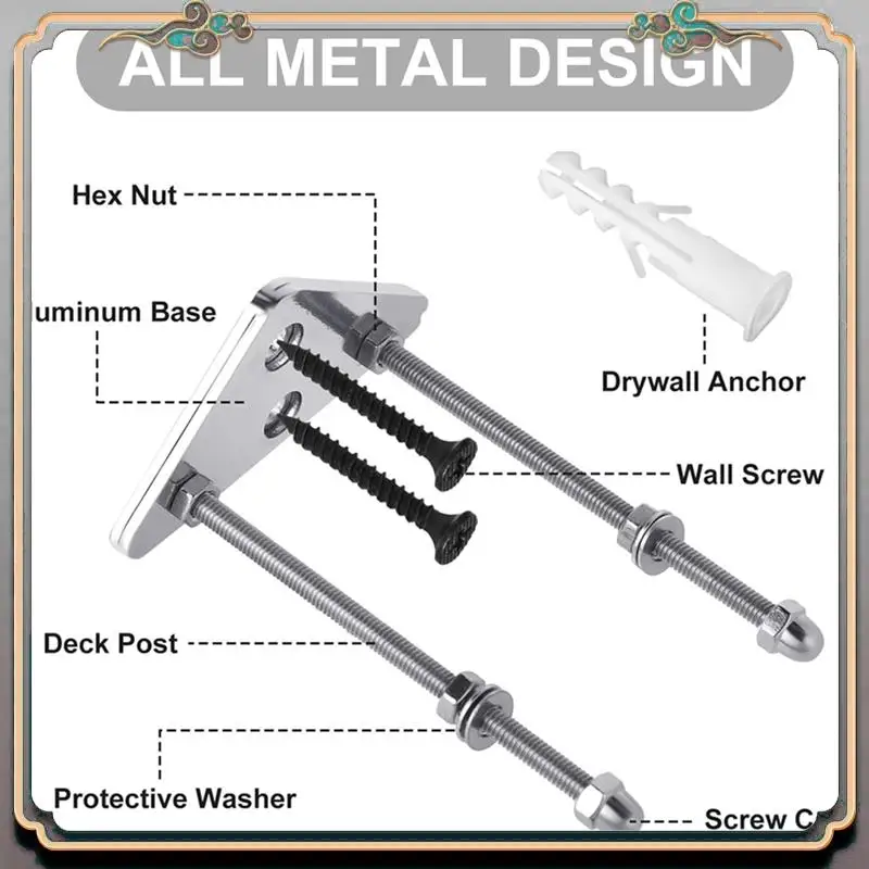 Durable 4Pcs Skateboard Wall Mount, Metal Skateboard Hanger With Screw Holes For Skateboard Deck Display Storage
Durable 4Pcs Skateboard Wall Mount, Metal Skateboard Hanger With Screw Holes For Skateboard Deck Display Storage