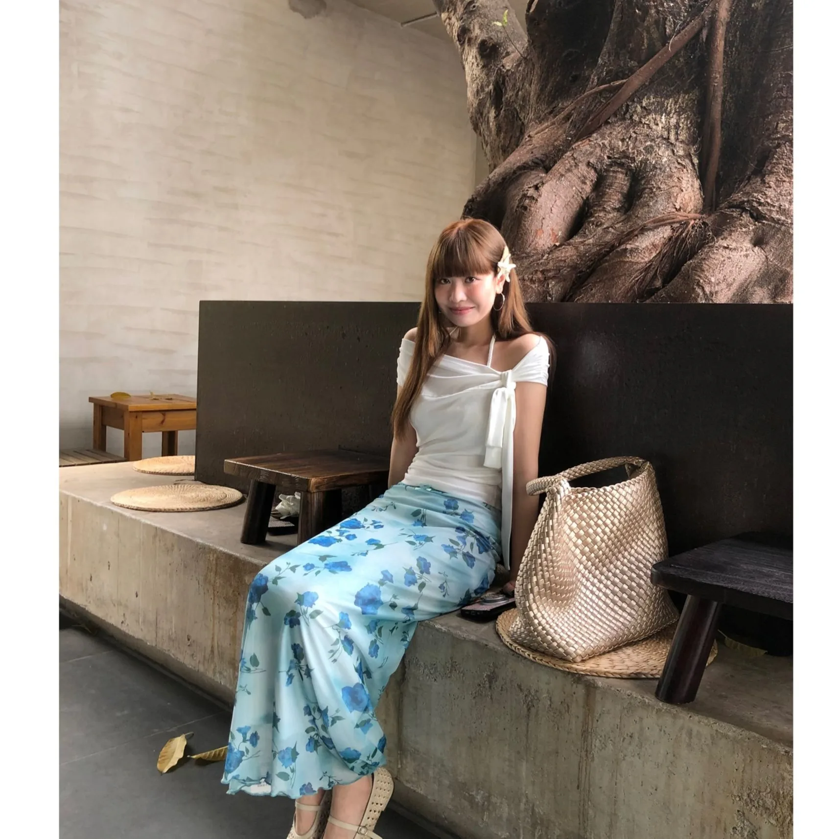Fashionable Floral Print Bodycon Skirt for Women Summer 2025 Slimming High Waist Long Skirt Stylish Trendy All-Match
Fashionable Floral Print Bodycon Skirt for Women Summer 2025 Slimming High Waist Long Skirt Stylish Trendy All-Match