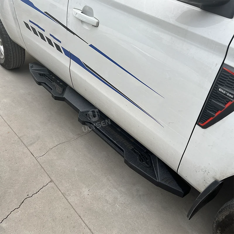 Steel Fixed Side Steps Running Boards for SINOTRUK HOWO S6 VGV Heavy Duty High Load Bearing Welcome Pedals
Steel Fixed Side Steps Running Boards for SINOTRUK HOWO S6 VGV Heavy Duty High Load Bearing Welcome Pedals