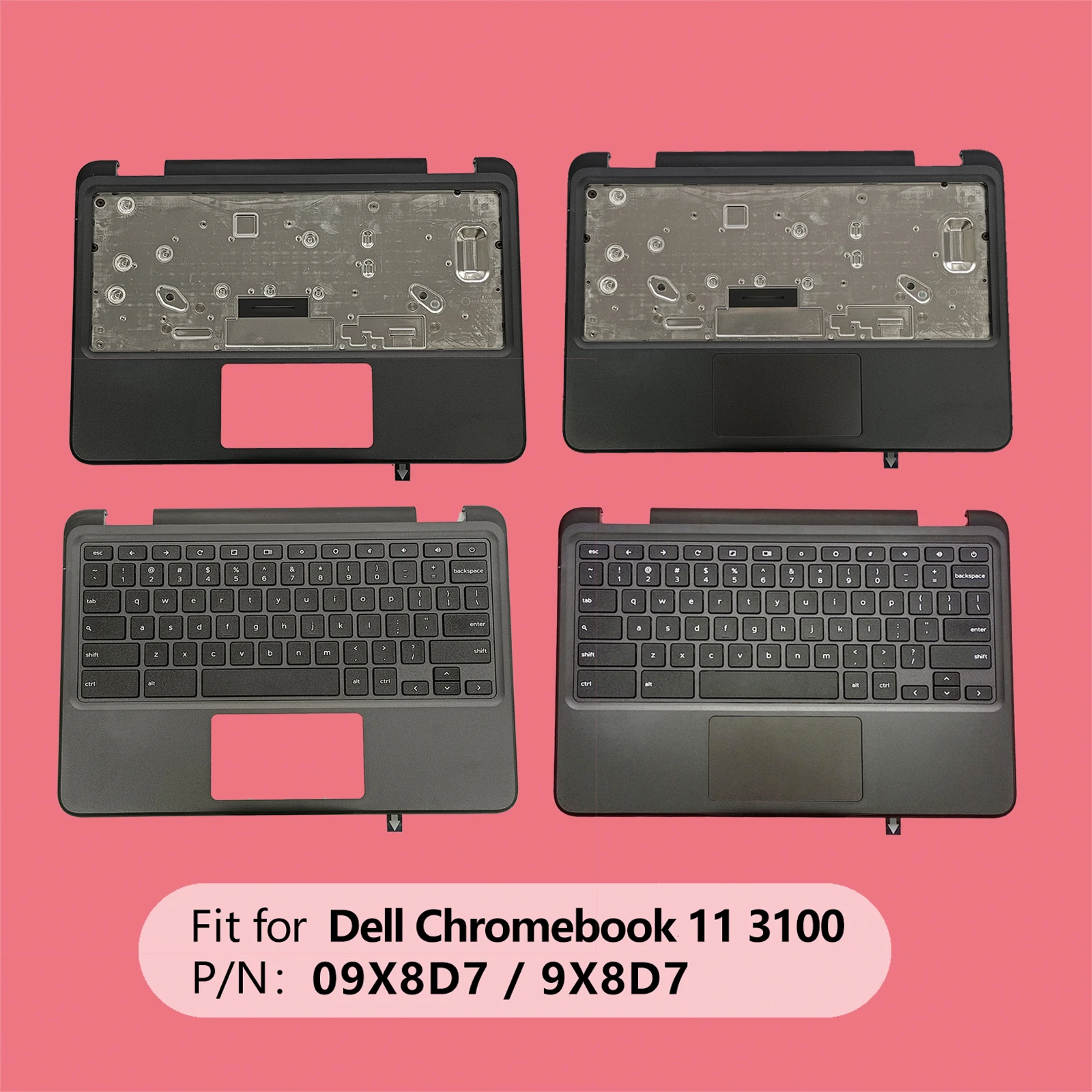 LWL новый 09X8D7 9X8D7 для Dell Chromebook 11 3100, упор для рук, американская клавиатура, верхний чехол, тачпад
LWL новый 09X8D7 9X8D7 для Dell Chromebook 11 3100, упор для рук, американская клавиатура, верхний чехол, тачпад
