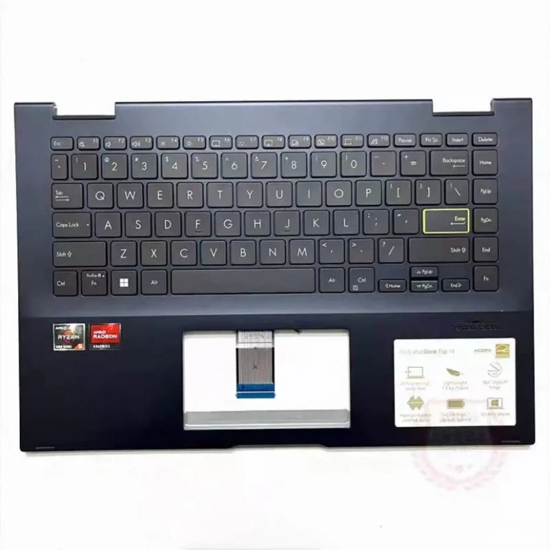 New For ASUS VivoBook Flip 14 TP470 TM420 TP420 Laptop Keyboard Blue Backlit C-Shell
New For ASUS VivoBook Flip 14 TP470 TM420 TP420 Laptop Keyboard Blue Backlit C-Shell