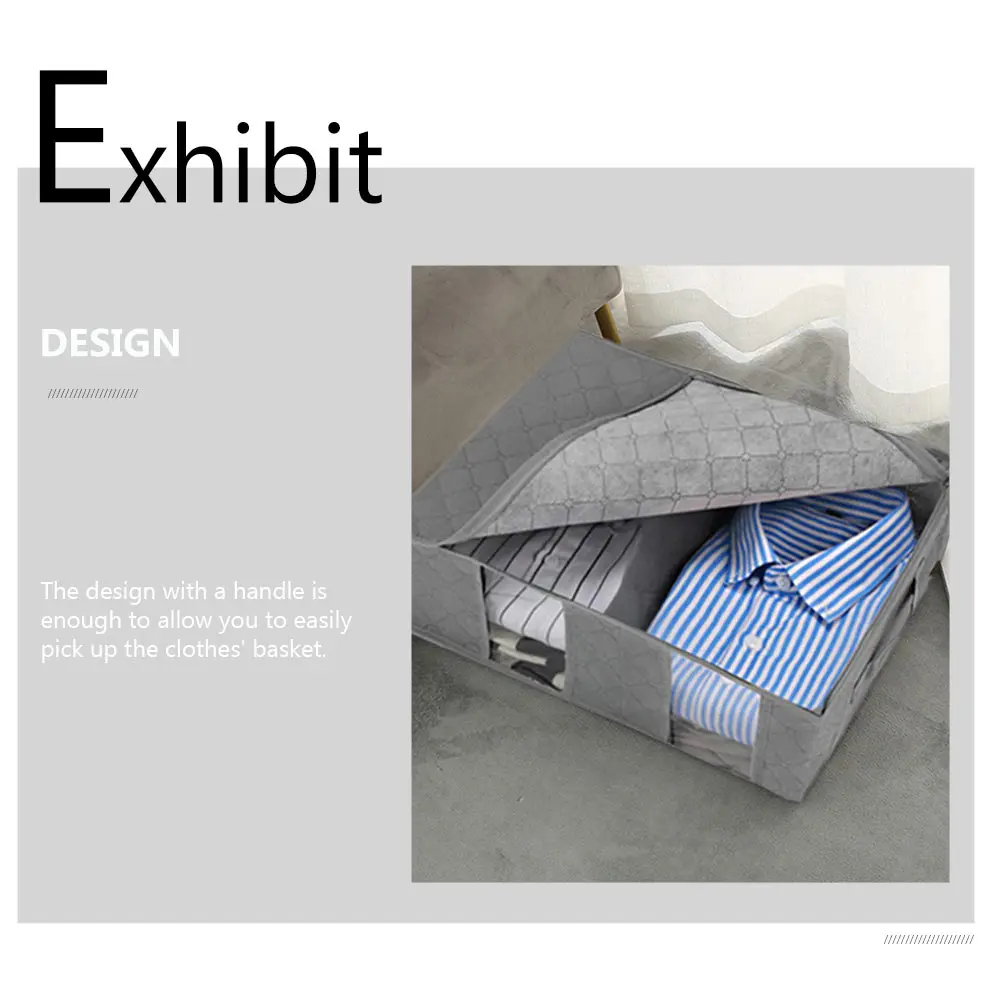 1pc Clothes Storage Box With 5 Grids Foldable Lightweight Laundry Basket For Dorm Apartment Saving Household Clothes
1pc Clothes Storage Box With 5 Grids Foldable Lightweight Laundry Basket For Dorm Apartment Saving Household Clothes
